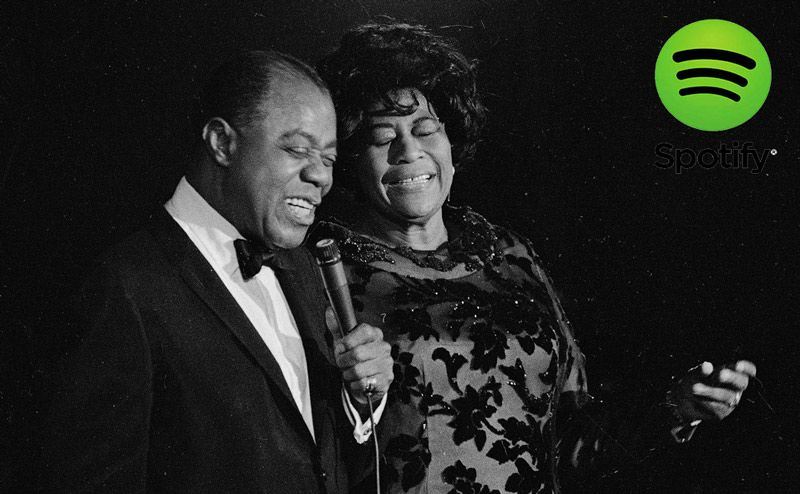 Ella Fitzgerald y Louis Armstrong en Listas Spotify: Los Mejores Standards de Jazz 1