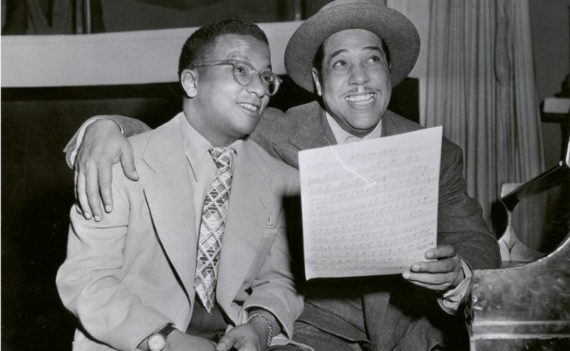 Billy Strayhorn y Duke Ellington