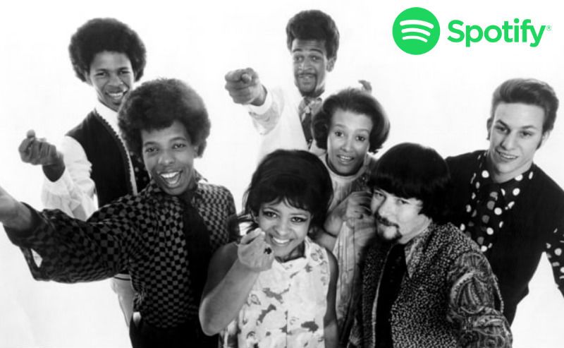 Sly Family Stone lista Spotify